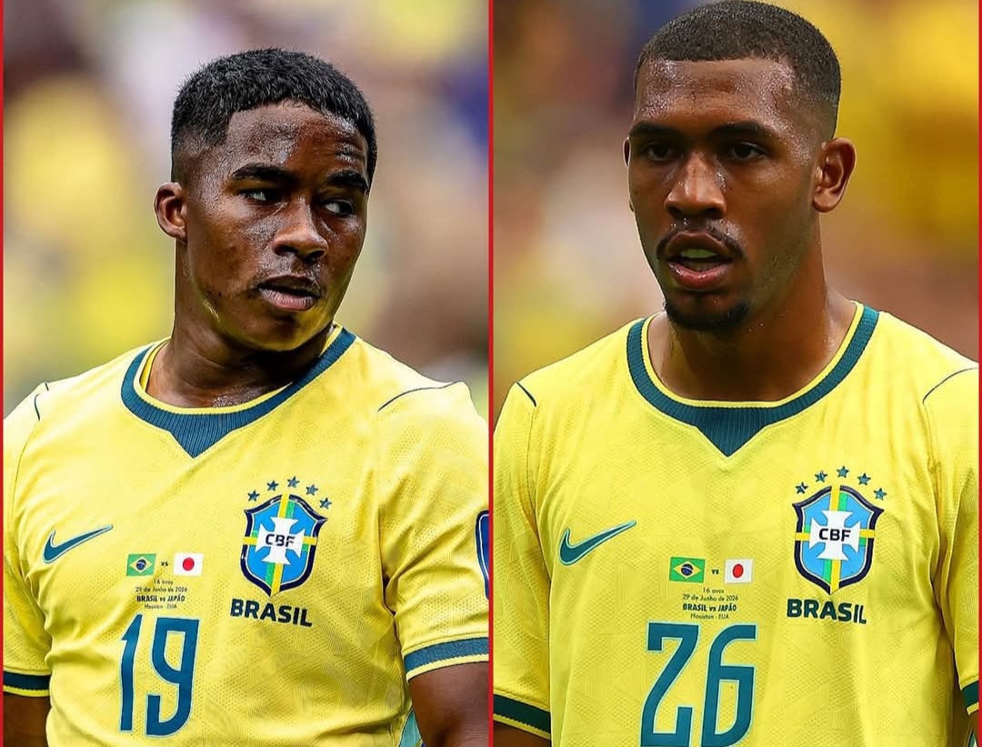 Dua andalan Timnas Brasil Rayan dan Endrick. Foto : Ist
