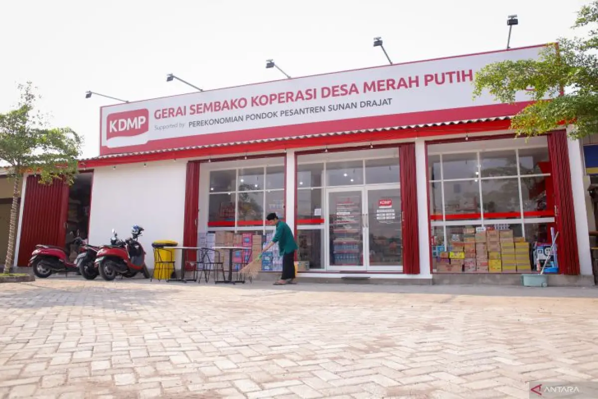 Salah datu Koperasi Merah Putih di Gresik, Jawa Timir. Foto : Ist