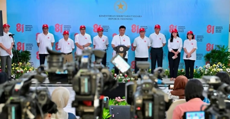 Konference pers dalam rangka bulan Kemerdekaan 2026. Foto : Ist