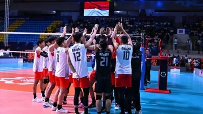 Timnas bola voli putra Indonesia melaju ke semi final SEA V Cup 2026. Foto : Ist