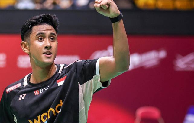 Andalan tunggal putra Indonesia Alwi Farhan. Foto : Ist