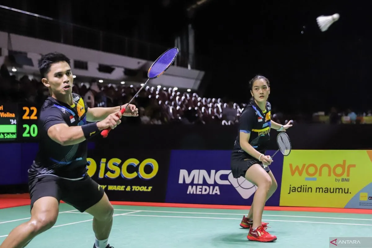 Ganda campuran Amri/Nita melaju ke semifinal Kejuaraan Dunia BWF 2026. Foto : Ist