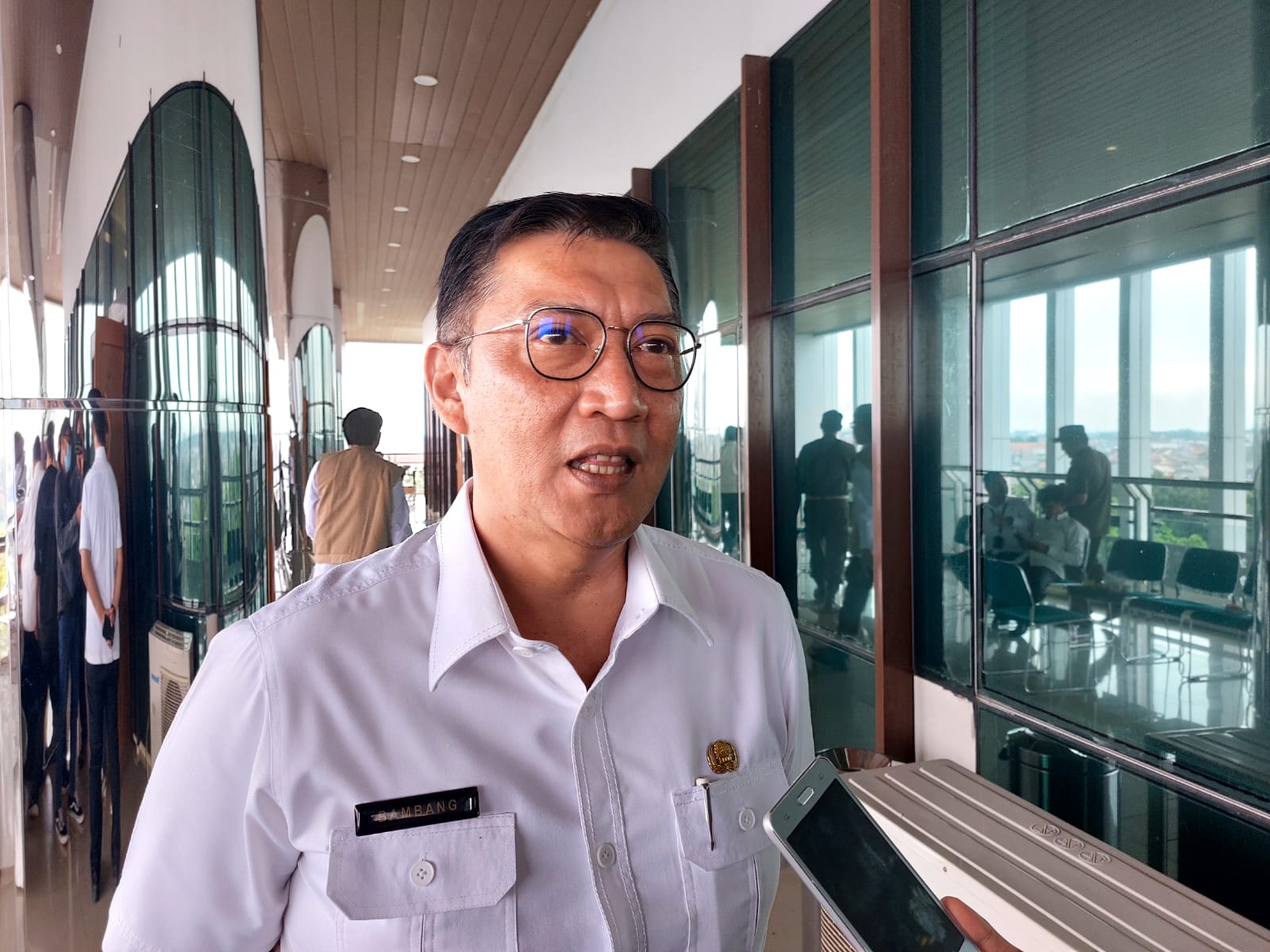 APBD PERUBAHAN. Sekretaris Daerah Kota Tangsel, Bambang Noertjahjo menargetkan finalisasi APBD Perubahan pada September mendatang.