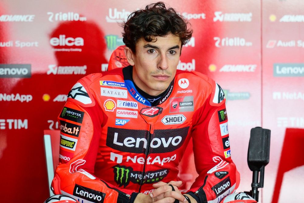 Pembalap MotoGP dari Tim Ducati Lenovo Marc Marquez. Foto : Ist
