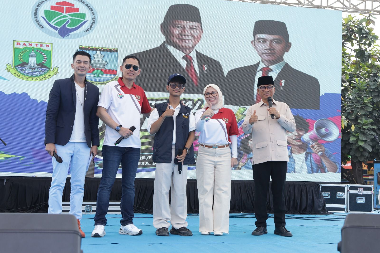 Kick Off Festival Duta Desa Gen Z 2026 yang digelar di Alun-Alun Kramatwatu, Kecamatan Kramatwatu, Kabupaten Serang, Sabtu (29/8/2026).(Istimewa)