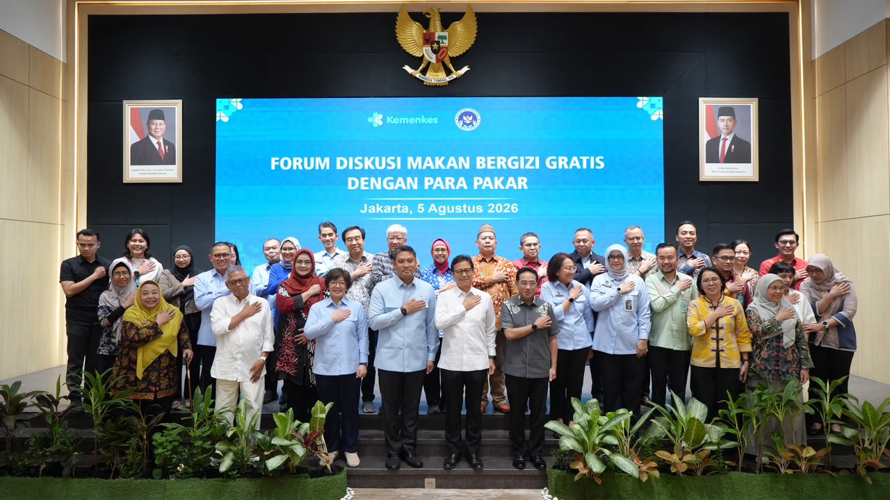 Forum diskusi makan bergizi gratis Kemenkes dan GBN. Foto : Ist