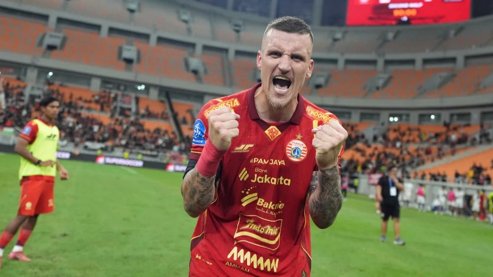 Gelandang Persija Fabio Calonego. Foto : Ist