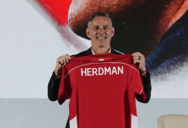 Pelatih Timnas John Herdman. Foto ; Ist