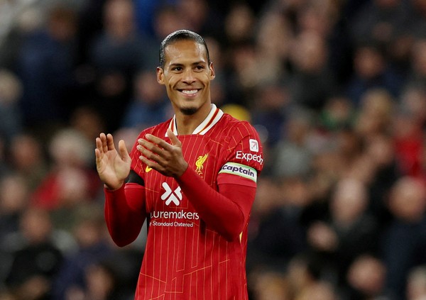 Punggawa Liverpool Virgil van Dijk. Foto : Ist