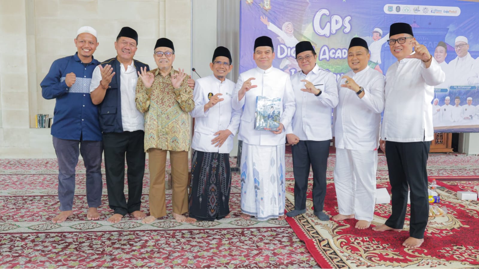 PEJUANG SUBUH. peluncuran Gerakan Pejuan Subuh (GPS) Digital Academy Innovation Center di Masjid Al-Kautsar, Villa Dago Pamulang, Sabtu (29/8).