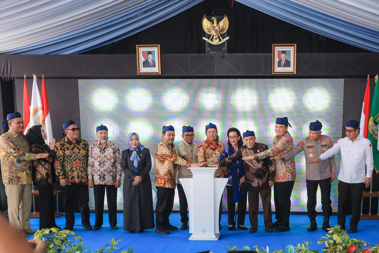 Groundbreaking pembangunan Kantor DPD RI Provinsi Banten di Kota Serang. Foto : Humas Pemprob