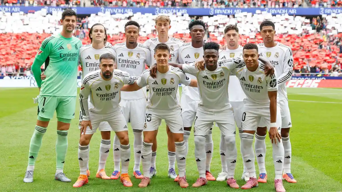 Skuad Real Madrid. Foto : Ist