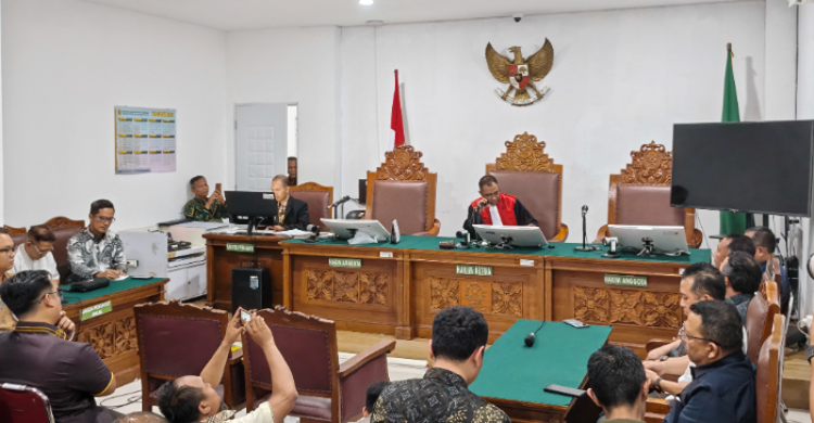 Suasana praperedilan Mantan Jampidsus Febrie Adriansyah. Foto : Ist