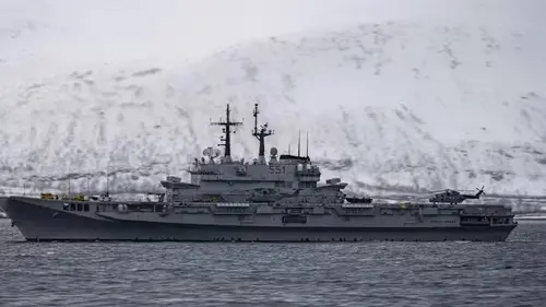 Kapal induk ITS Giuseppe Garibaldi. Foto : Ist