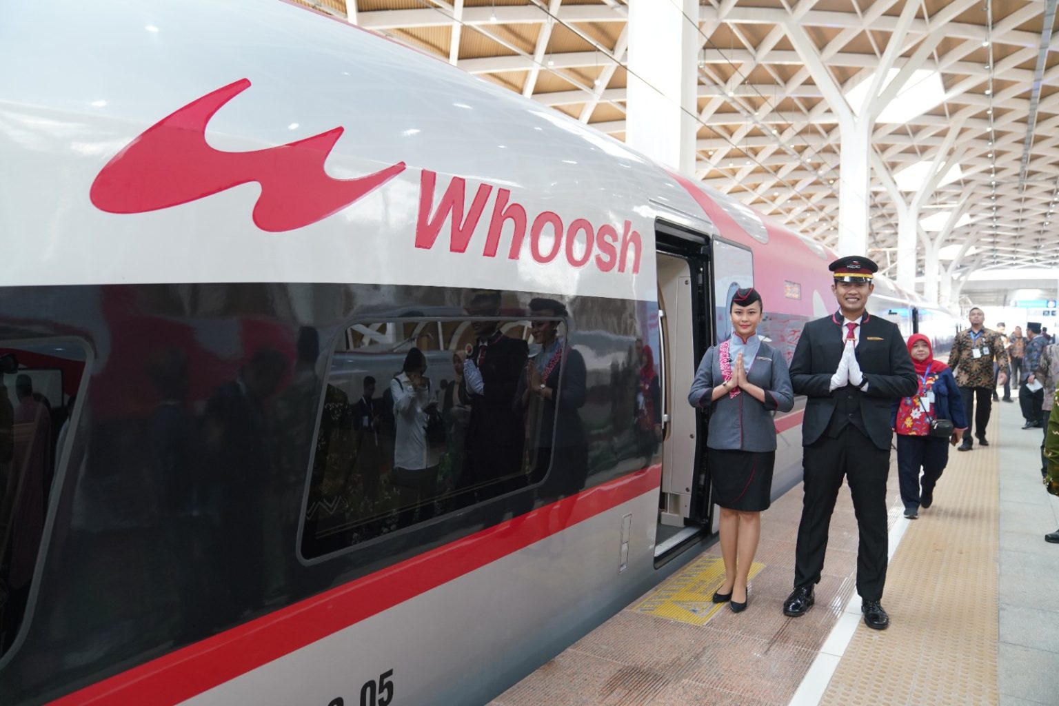 Kereta cepat Whoosh kini 60% kepemilikannya dimiliki Kemenkeu. Foto : Ist