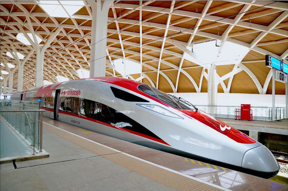 Kereta cepat Whoosh. Foto : Ist