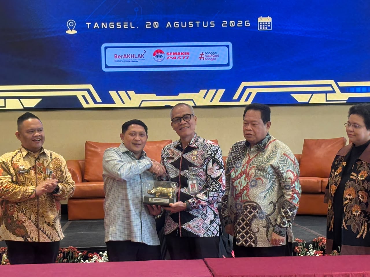Kanwil Kemenkum Banten melalui proses Nota Kesepakatan MoU, serta  Perjanjian Kerja Sama (PKS) bersama 21 Perguruan Tinggi di wilayah Banten. Foto : Ist