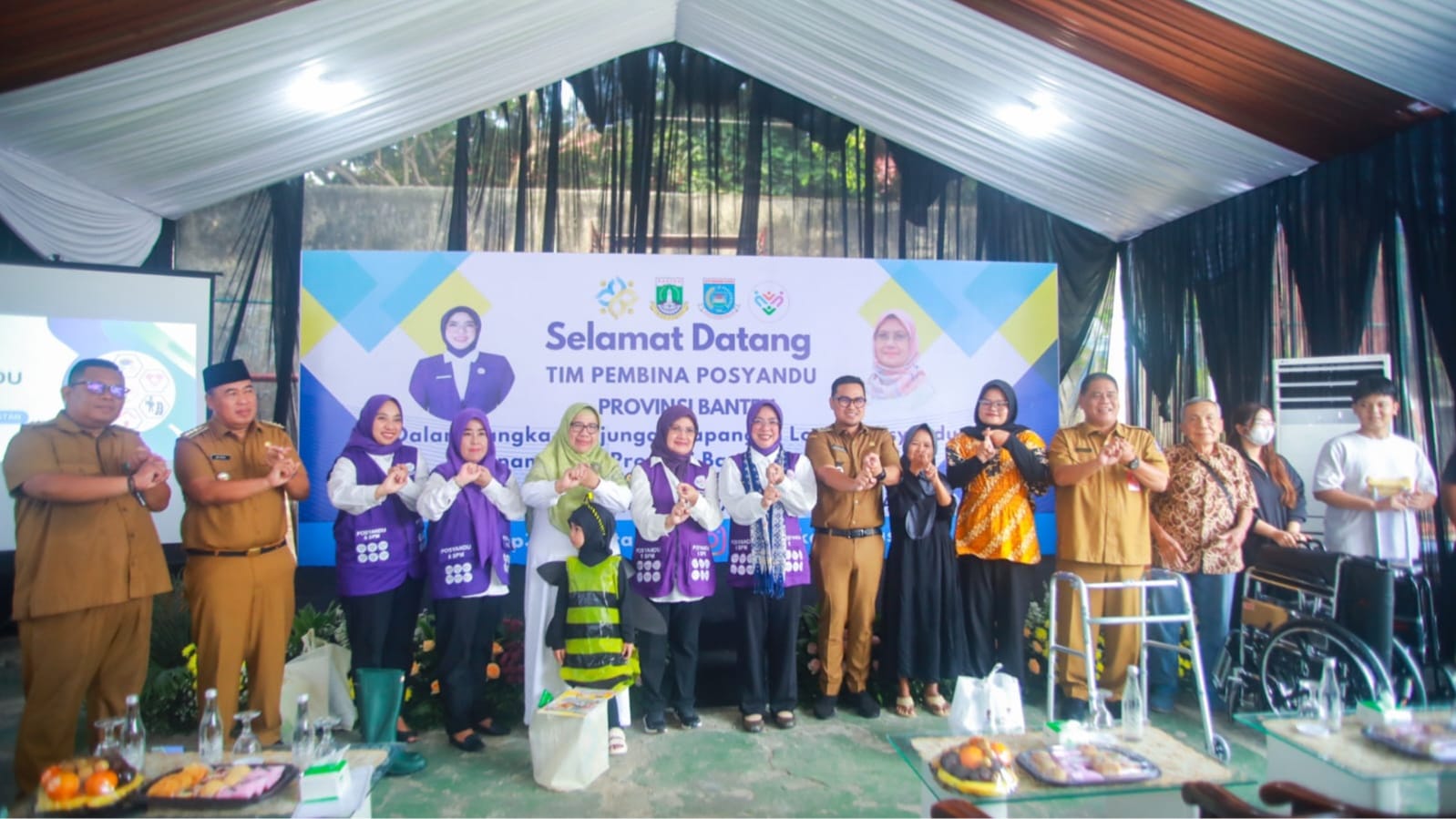 POSYANDU. Posyandu Selada Pondok Jagung menjadi perwakilan Tangsel dalam lomba ajang tingkat Provinsi Banten