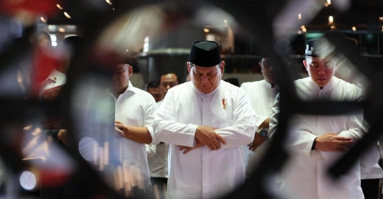 Presiden Prabowo akan hadir dalam acara Zikir dan Doa Kebangsaan dalam rangka peringatan HUT ke-81 Kemerdekaan Republik Indonesia di kawasan Monumen Nasional. Foto : Ist