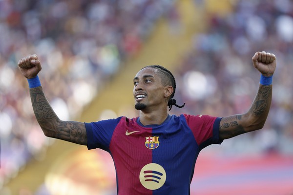 Bintang Barca Raphinha. Foto : Ist