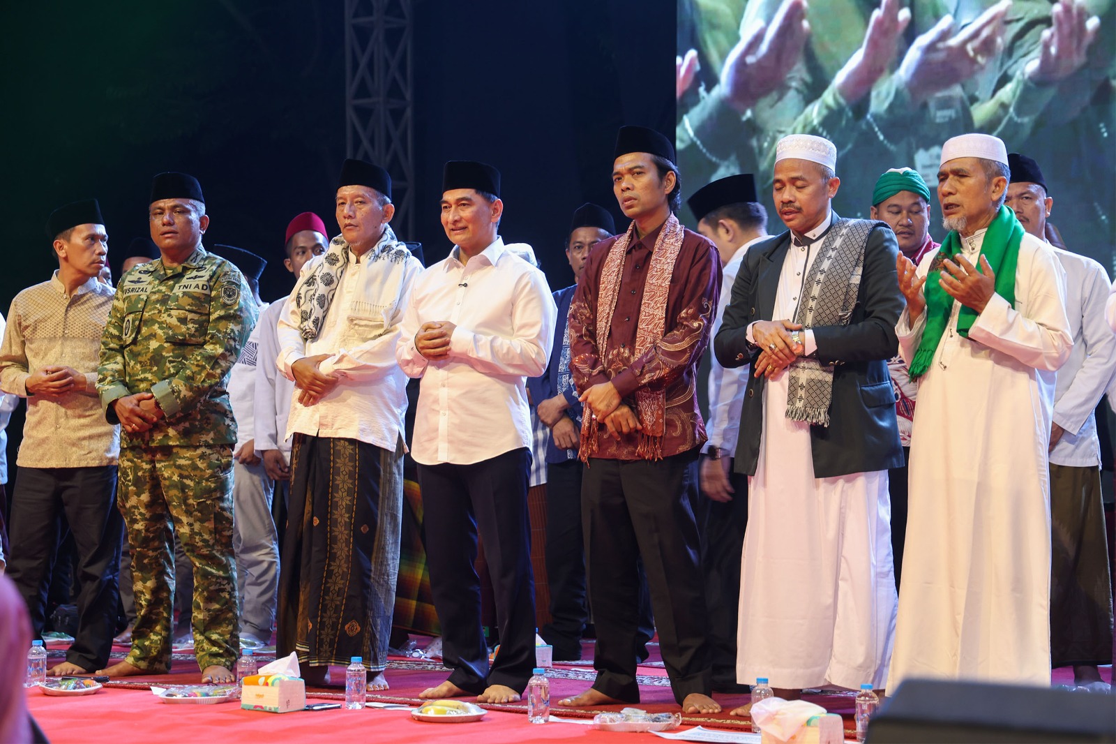 Wakil Gubernur Banten Achmad Dimyati Natakusumah menghadiri tablig akbar di Taman Banten Lestari (TBL), Kota Serang, Jumat (7/8/2026). Foto : Humas Pemprov