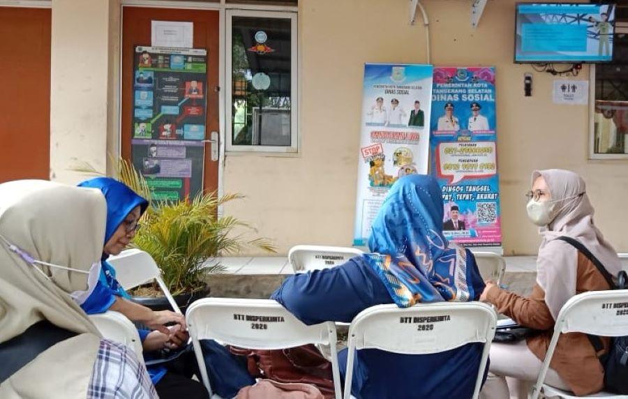 PERUBAHAN DESIL - Ratusan warga Tangsel telah mengajukan perubahan desil karena dinilai tidak sesuai.