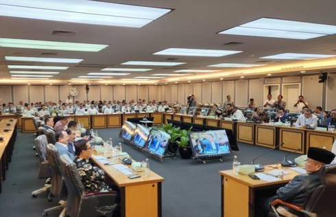 Sidang Komisi XIII DPR. Foto : Ist