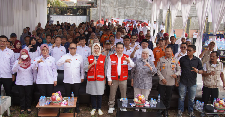 Peringatan HUT ke-81 Palang Merah Indonesia (PMI) Kota Tangerang Selatan. Foto ; Ist