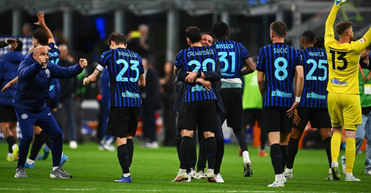 Selebrasi skuad Inter Milan. Foto : Ist