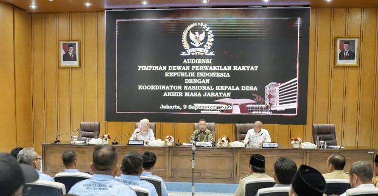 Rapat koordonasi Asosiasi Kepala Desa dan DPR. Foto : Ist