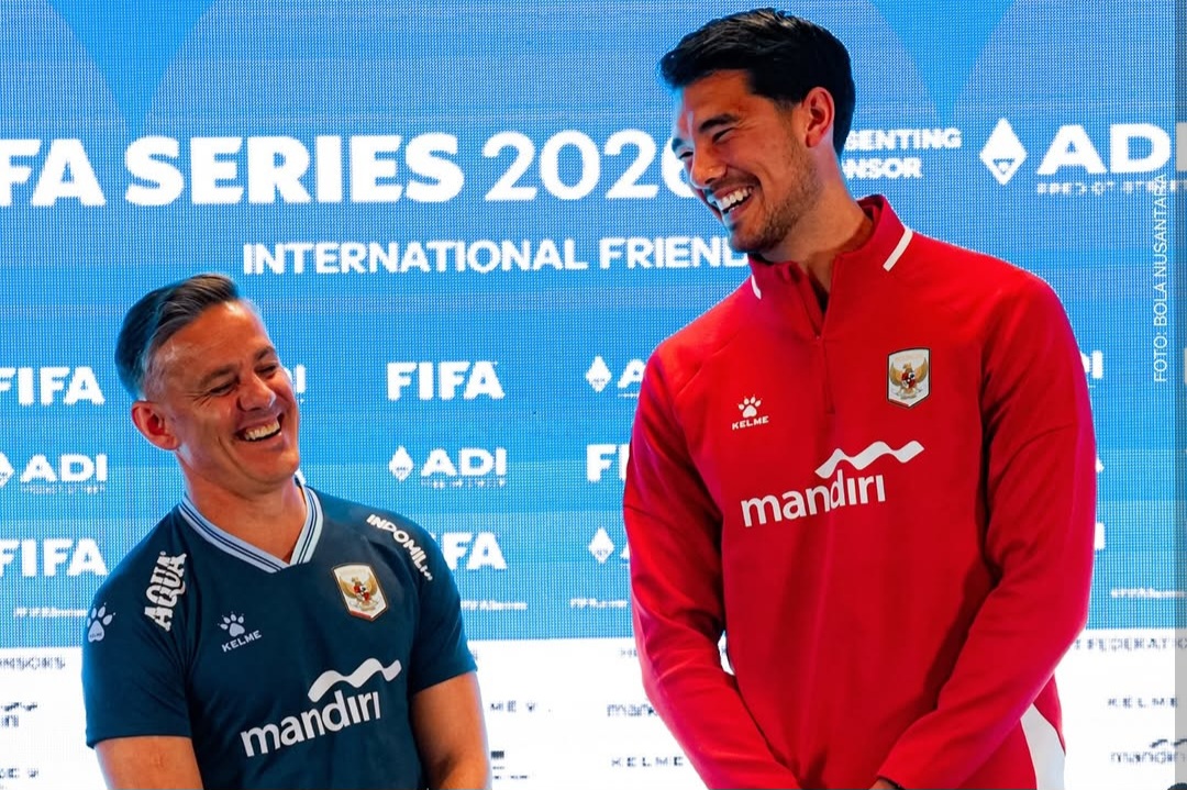 Pelatih Timnas John Hardman. Foto : Ist