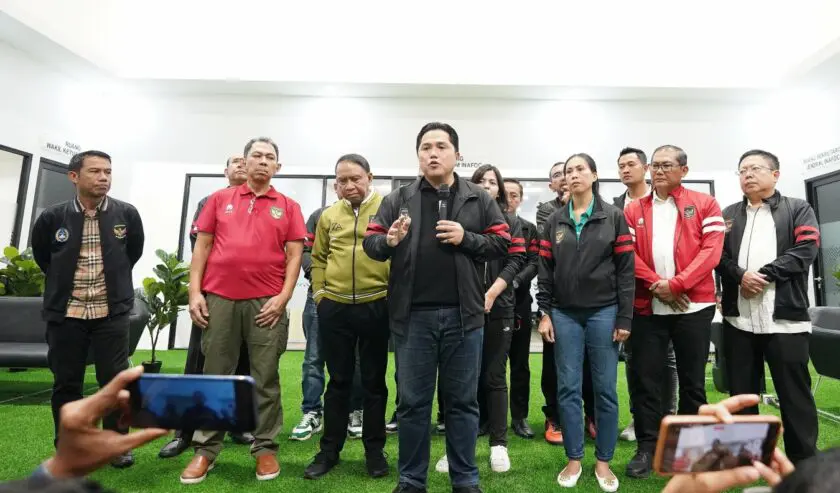 Ketum PSSI Erick Thohir. Foto : Ist