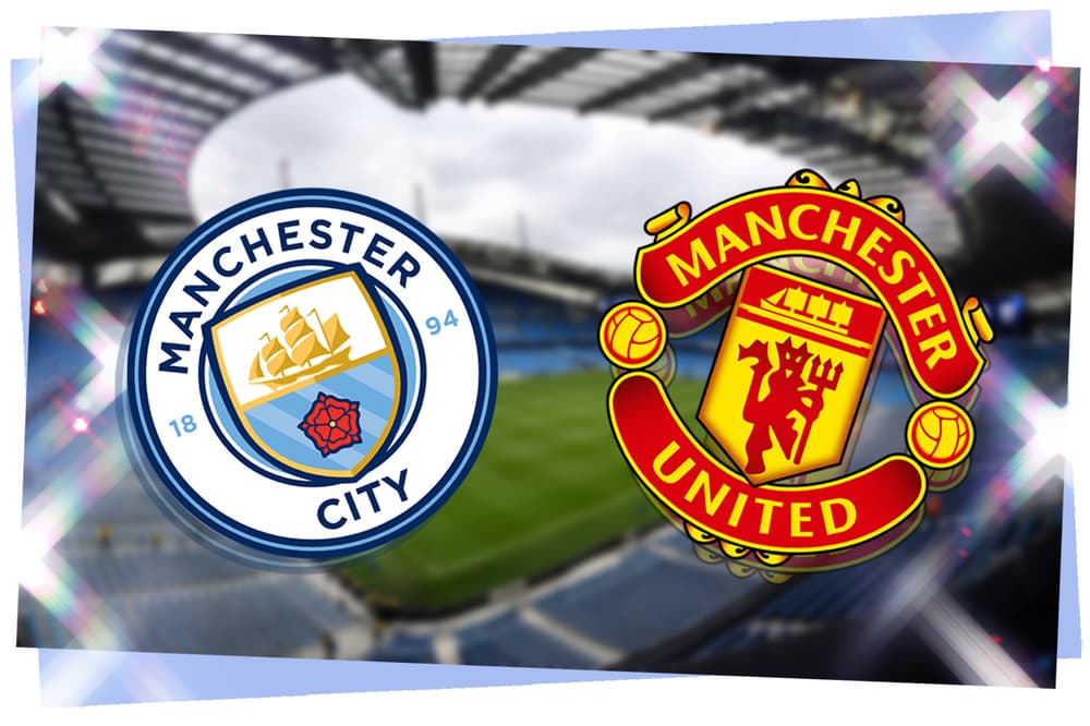 Laga MU vs Man City. Foto : Ist