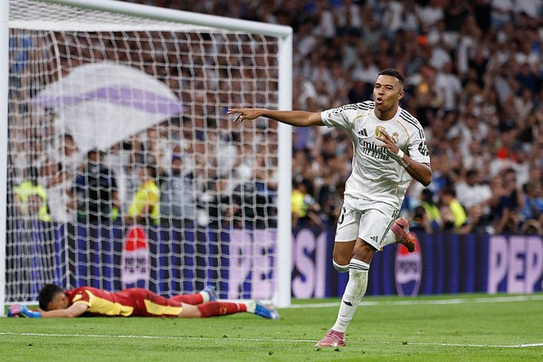 Bomber Real Madrid Kylian Mbappe. Foto : Ist