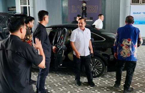 Menteri Imigrasi dan Pemasyarakatan (Imipas) Agus Andrianto mendatangi Lapas Kelas IIA Cibinong, Kabupaten Bogor. Foto : Ist