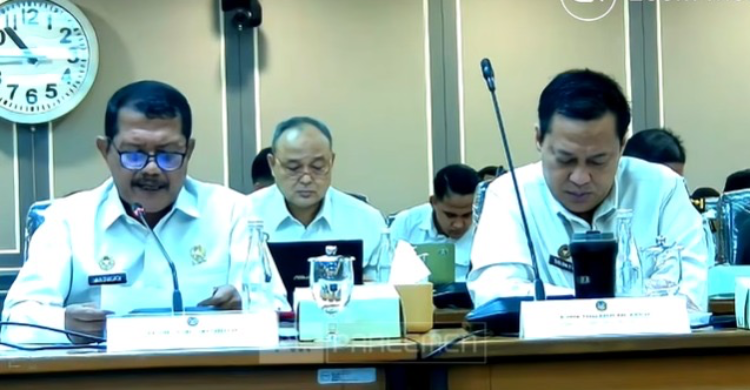 Direktur Jenderal Pemasyarakatan (Dirjen Pas) Mashudi (kiri). Foto : Ist