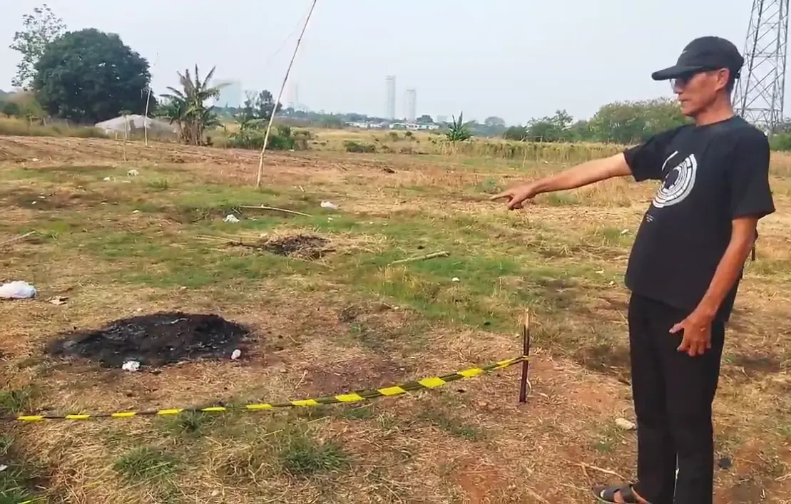 TKP ditemukannya jasad Eni Warasati (60) warga Kampung Babakan Tengah. Foto: Ist