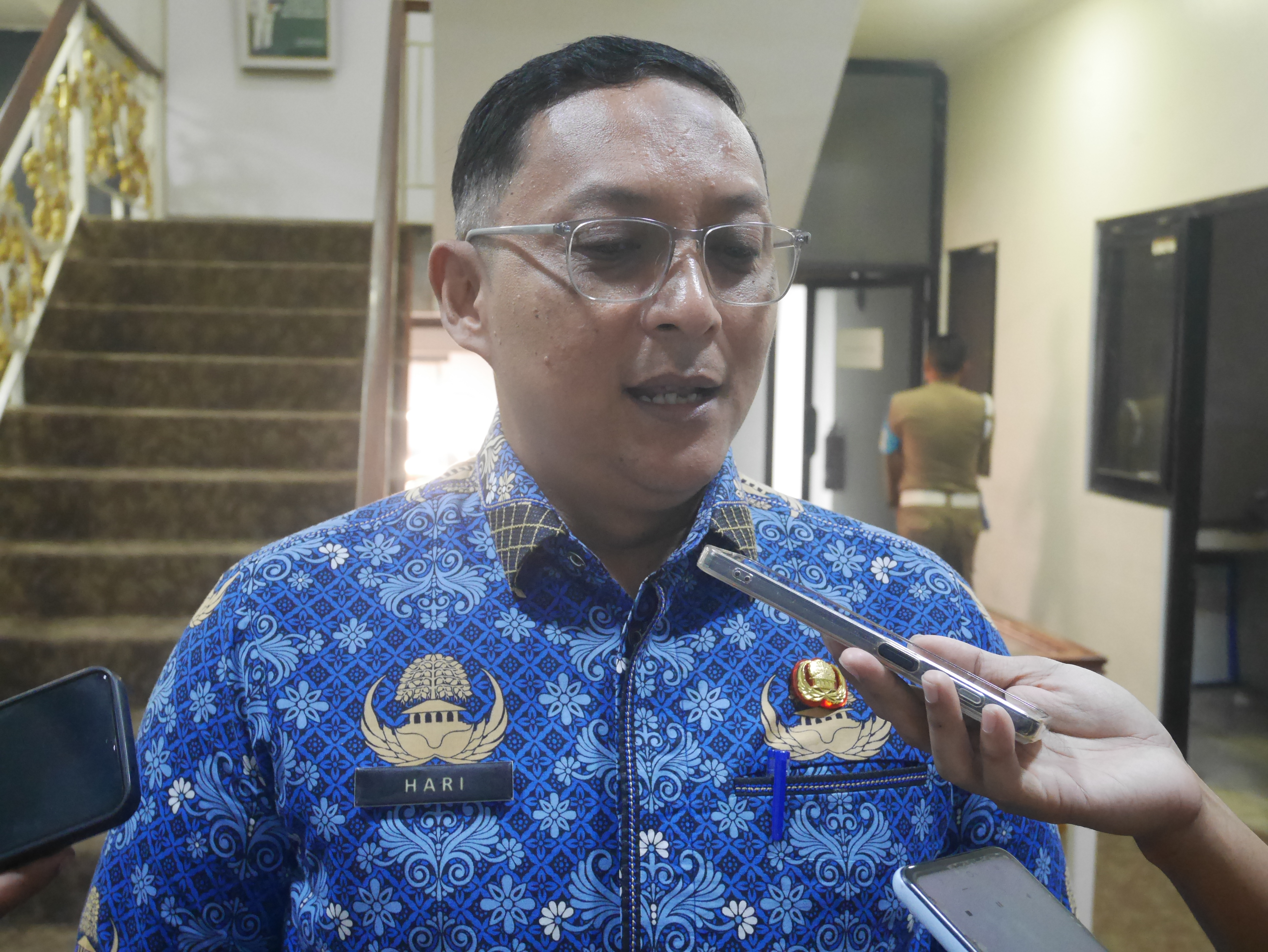 Kepala Badan Perencanaan Pembangunan dan Riset Daerah (Bapperida) Kota Serang, Hari W. Pamungkas.(Ari Supriadi-tangselpos.id)