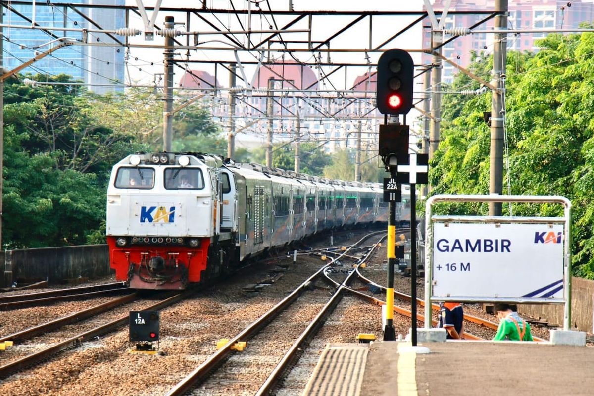 Stasiun Gambir. Foto : Ist