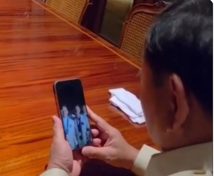 Presiden Prabowo mengucapkan selamat atas pencapaian emas pertama di Asian Games 2026. Foto : Ist