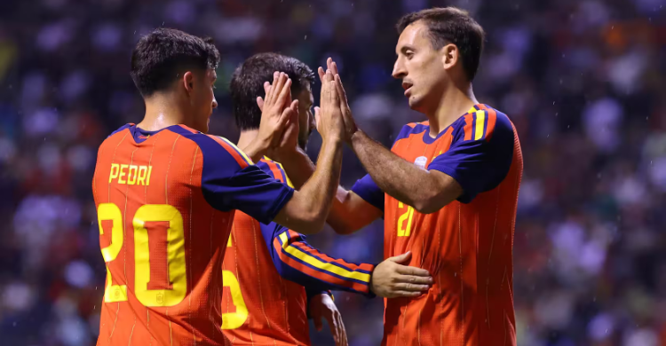 Skuad Spanyol. Foto : Ist