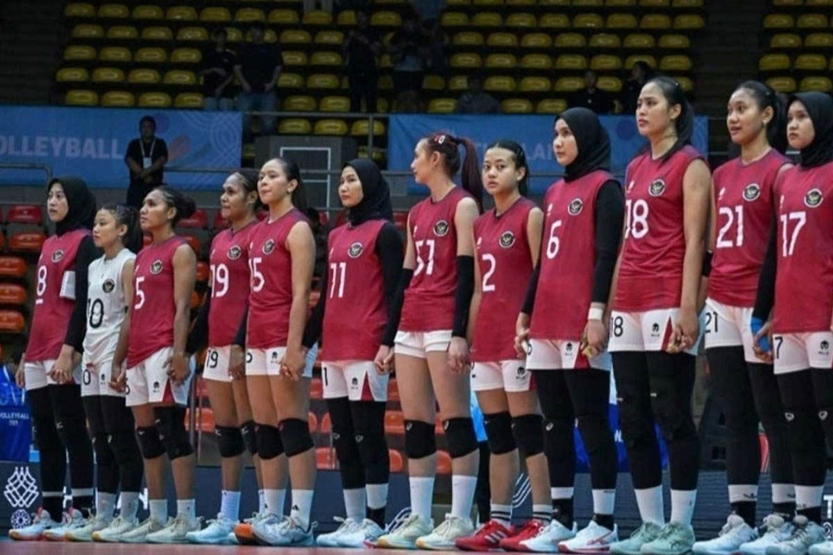 Timnas bola voli putri Indonesia. Foto : Ist