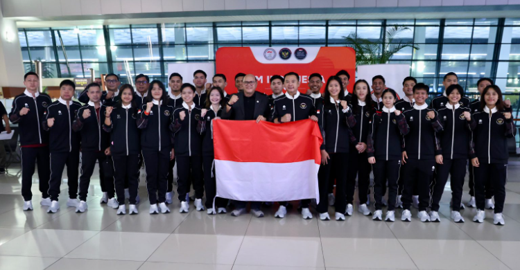 Tim bulutangkis Indonesia yang akan turun di Asian Games 2026. Foto : Ist