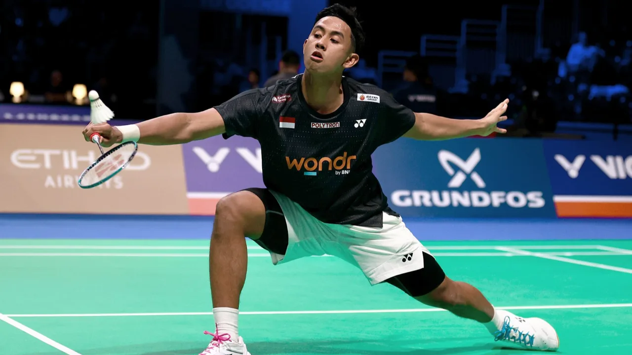 Tunggal andalan Indonesia Alwi Farhan. Foto : Ist