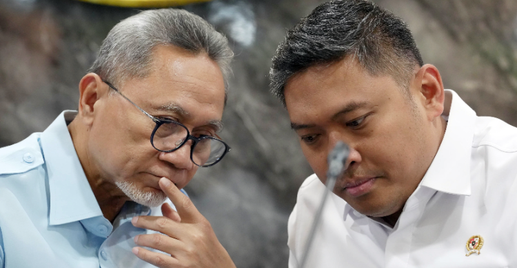 Menko Pangan Zulkifli Hasan dan Ketua BGN Sudaryono. Foto : Ist