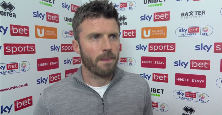 Pelatih MU Michael Carrick. Foto  : Ist