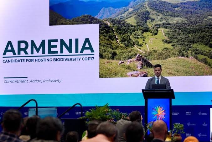 Konferensi Keanekaragaman Hayati PBB (COP17) resmi digelar di Yerevan, Armenia, pada 19–30 Oktober 2026. Foto : Ist