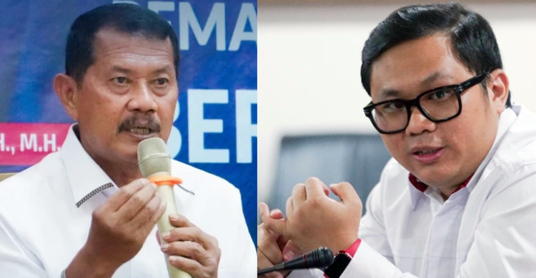 Dirjen Pas Mashudi dan Deputi II Bidang Materi dan Diseminasi Badan Komunikasi Pemerintah (Bakom), Timothy Ivan Triyono. Foto : Ist