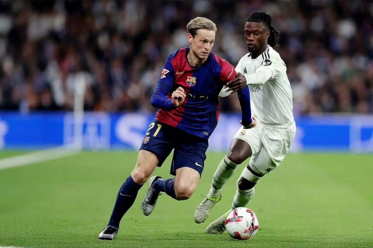 Punggawa Barca Frenkie de Jong. Foto ; Ist