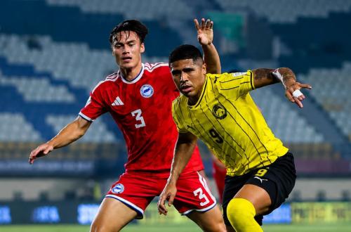 Laga Timnas Singapura vs Timnas Malaysia. Foto : Ist